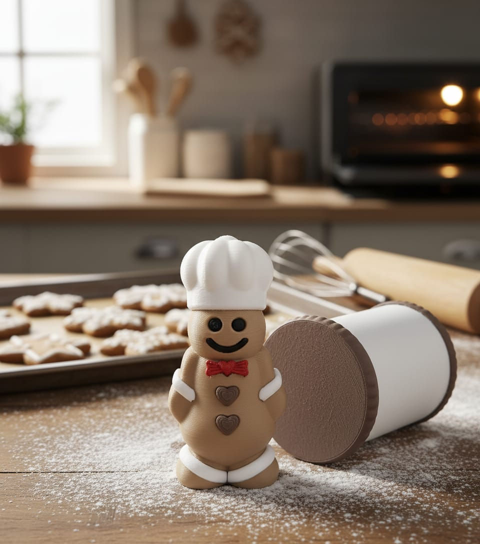 Miniaturbild: Lebkuchenmännchen Streuer klein