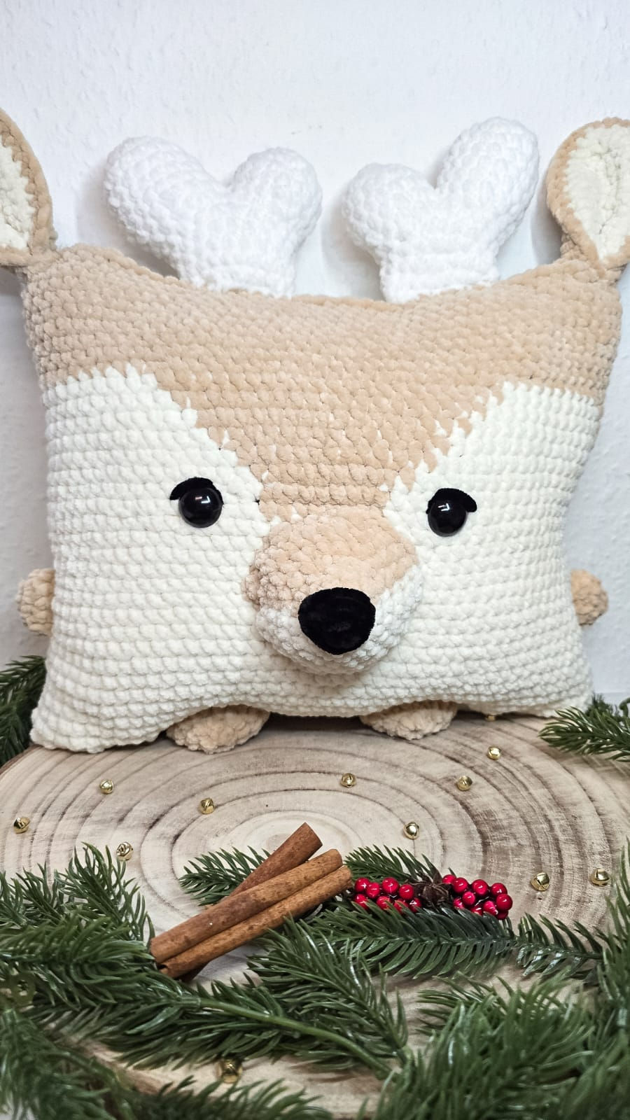 Miniaturbild: Kuschelkissen RENTIER