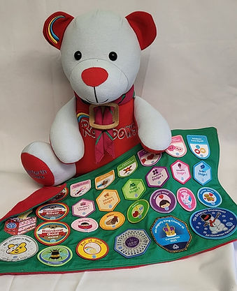 Ben Bear with Blanket Handmade Keepsake Bear by Tate and Co Keepsakes