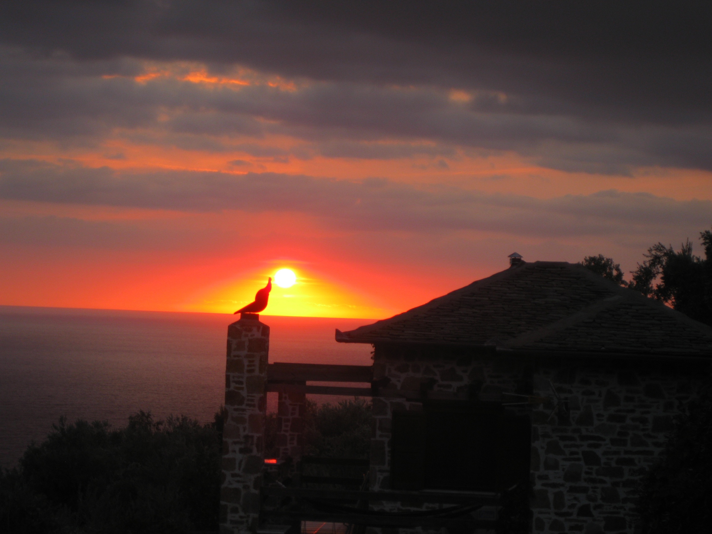 Sunrise over the Aegean Sea
