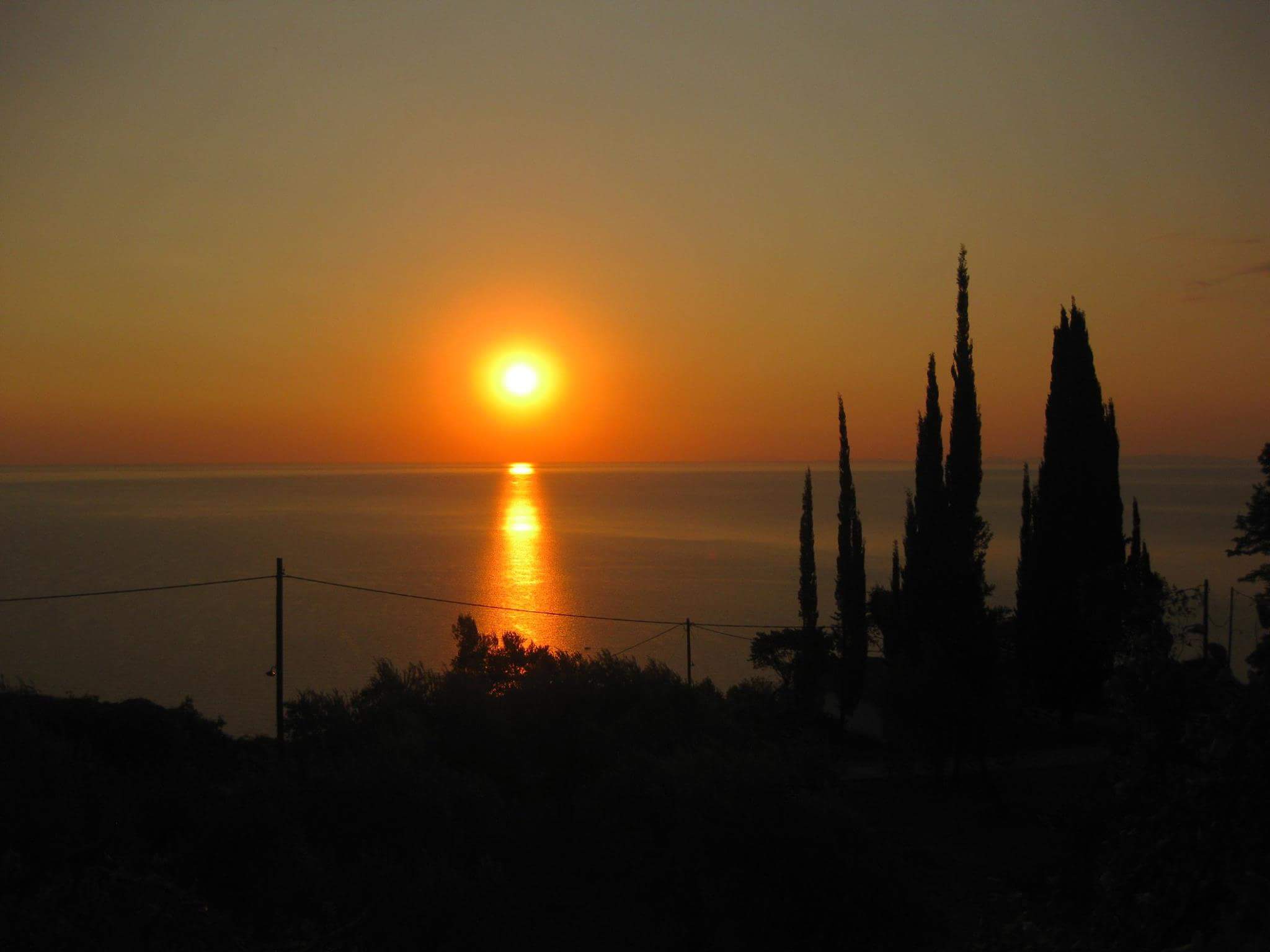 Sunrise over the Aegean Sea
