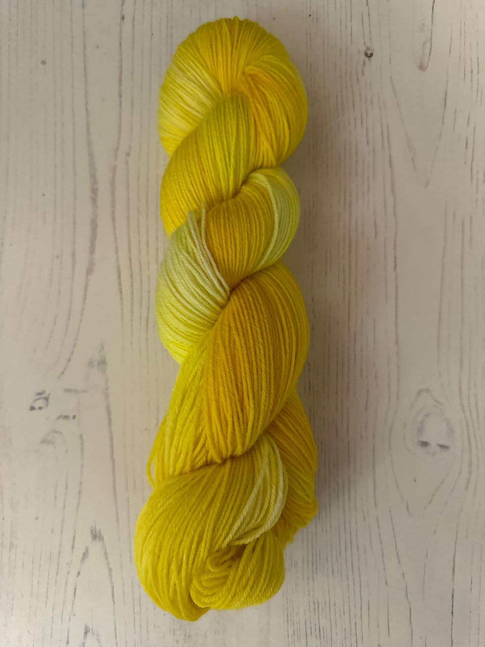 Thumbnail: Premium Mohair Sock - Lemon Sorbet - Skein 3