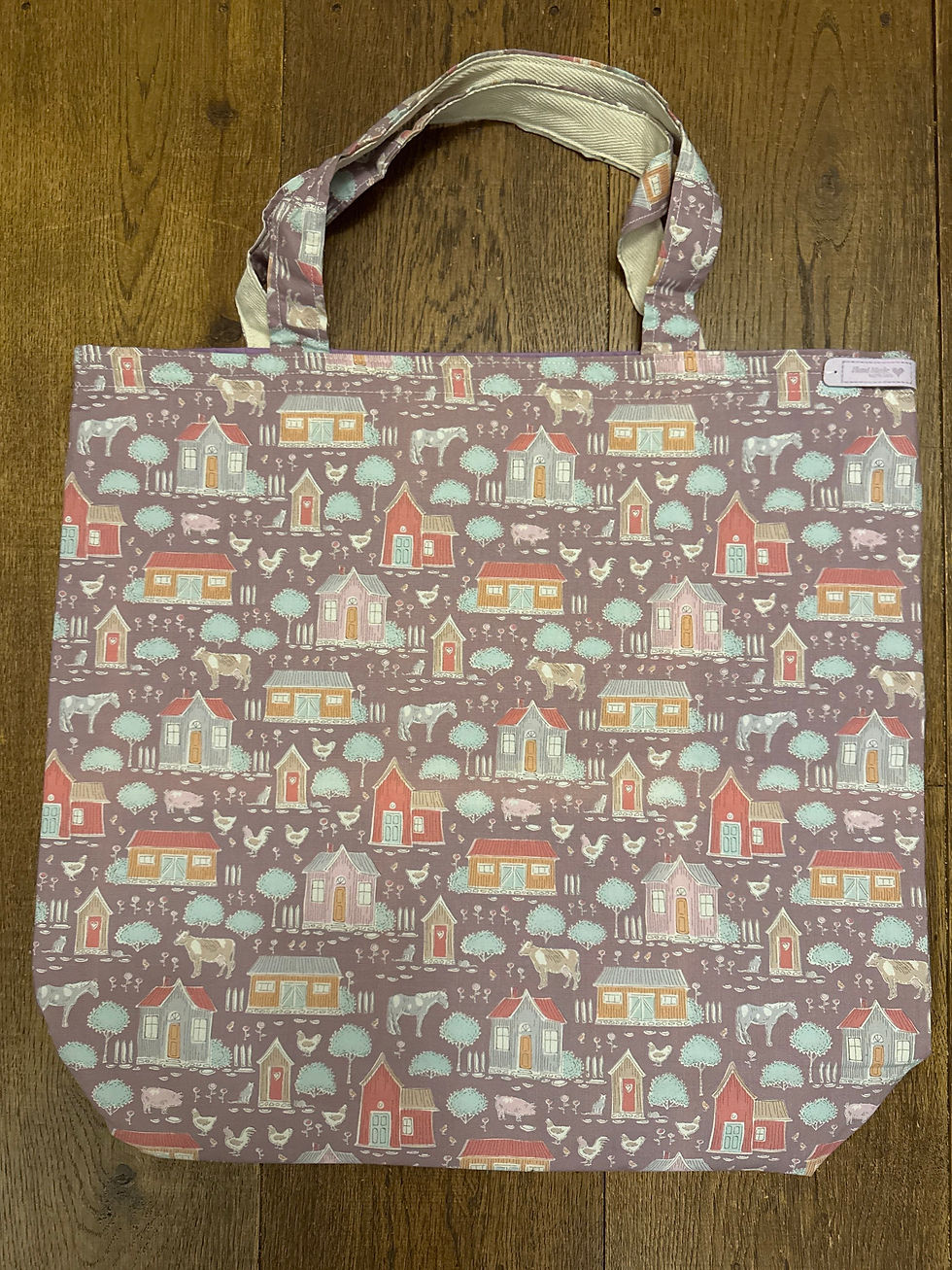 Thumbnail: Handmade Tilda Cotton Tote Bag