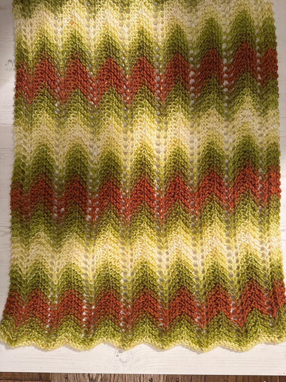 Thumbnail: Knitted Lace Stitch DK Scarf Kit - Papatya 16