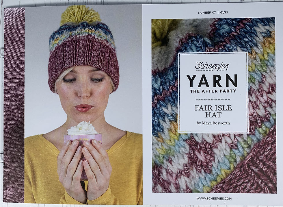 YARN The After Party - Fair Isle Hat