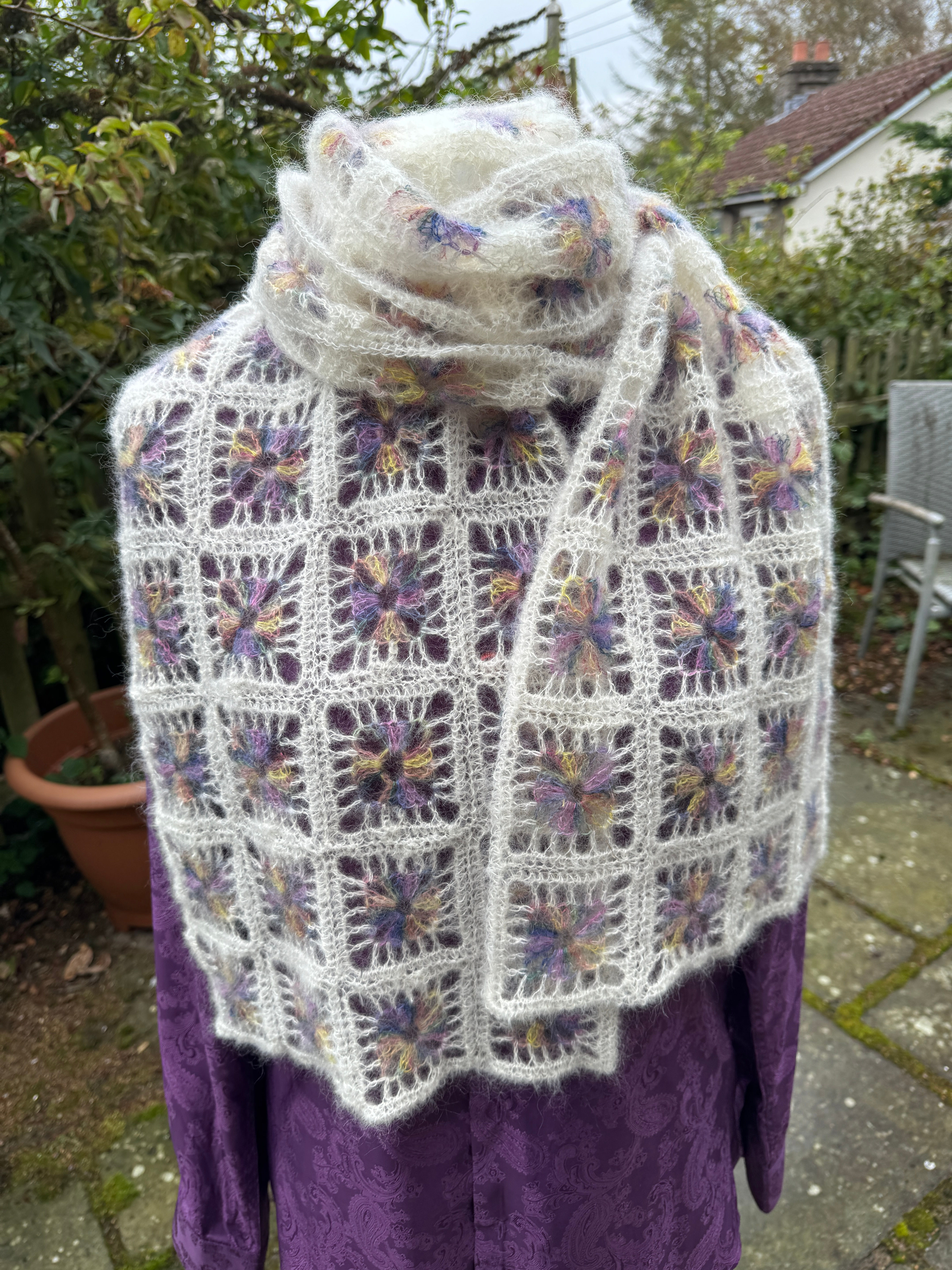 Lovehandyed Kid Silk Scarf Kit - Unicorn