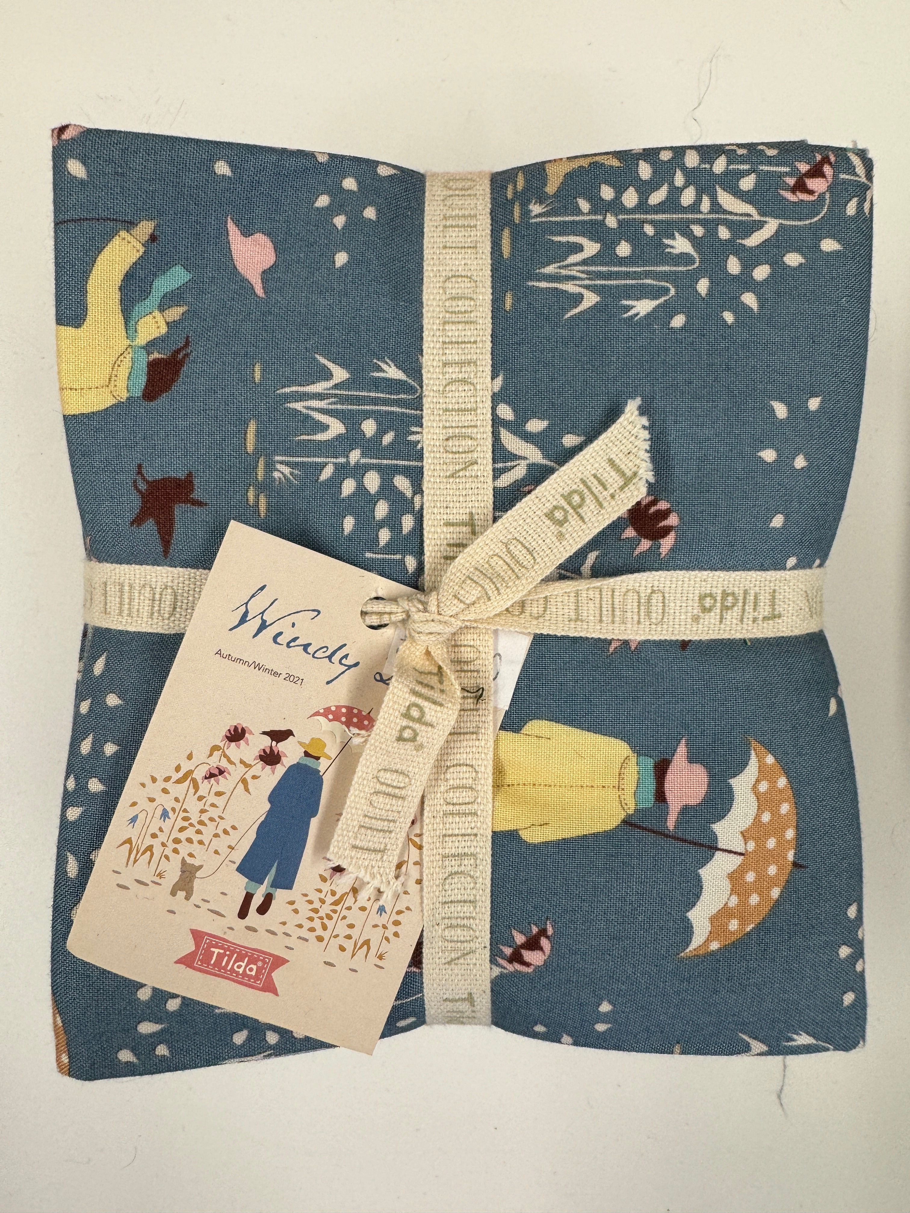 Tilda Cotton - Fat Quarters - Bundle x20 - Windy Days
