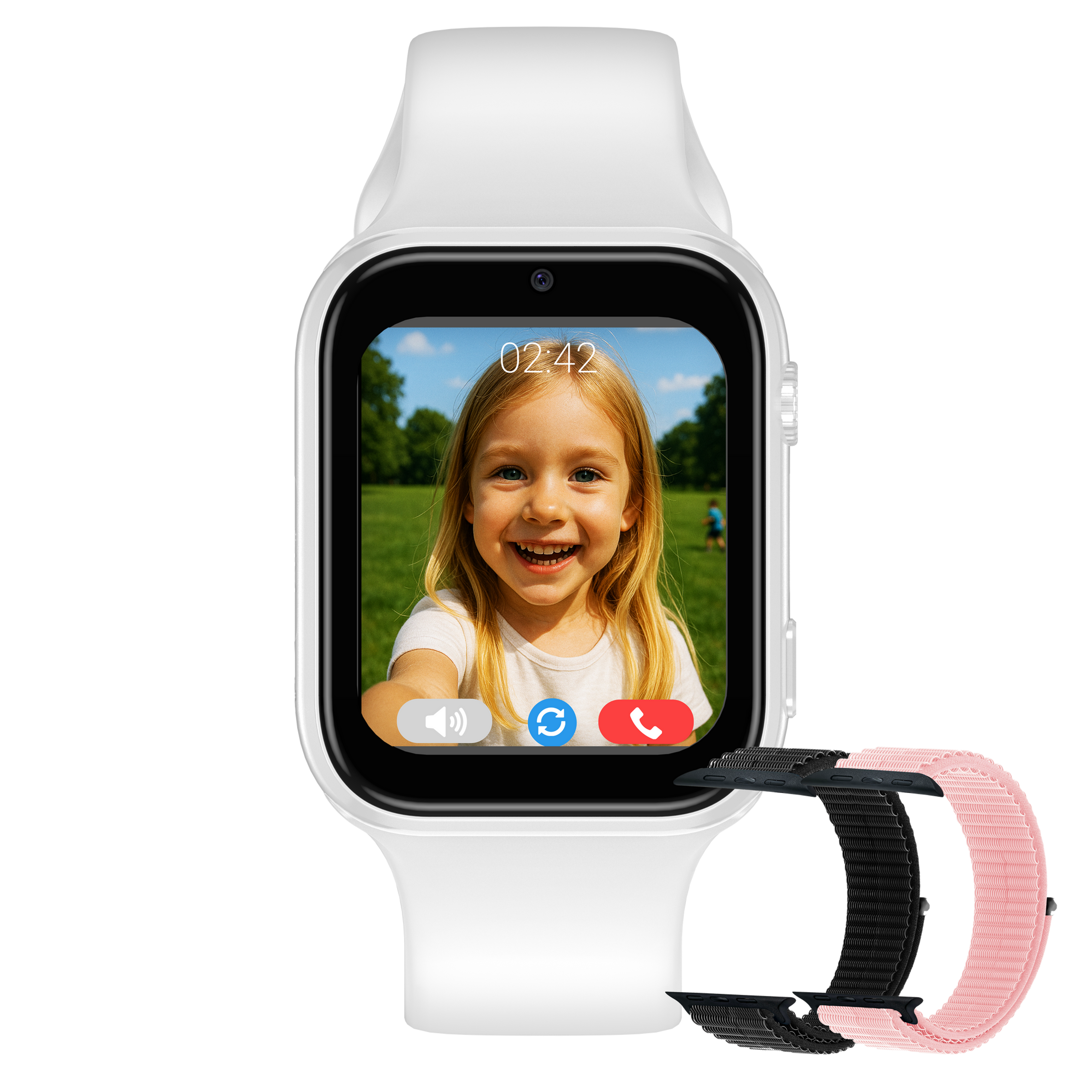 MeWatch K12 Light 4G LBS -White שעון חכם לילדים