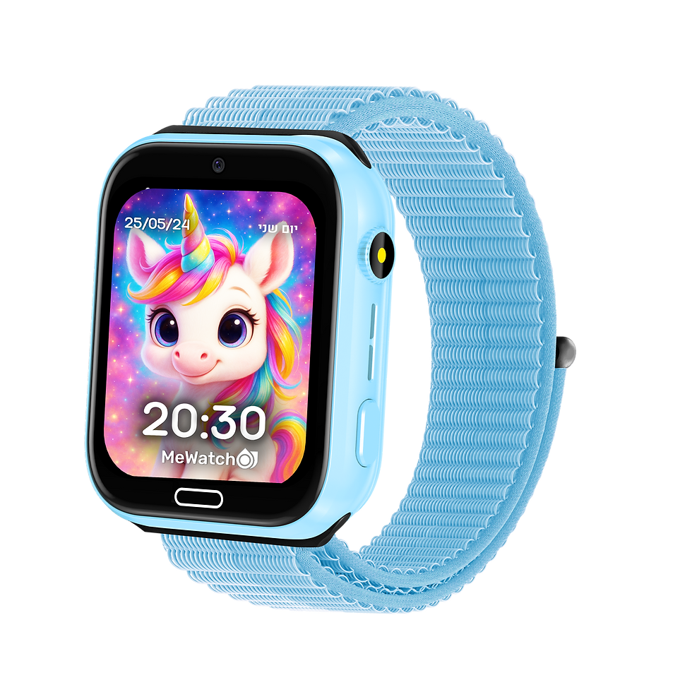 תמונה ממוזערת: MeWatch K12 Light 4G LBS -Blue שעון חכם לילדים