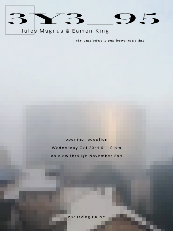 Jules Magnus & Eamon King: 3Y3_95