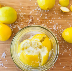 Salt Preserved Lemons 