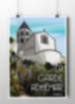 Affiche Rétro La Garde Adhémar