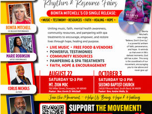 Bonita Mitchell Brings Message of Hope, Healing to Dowagiac With Rhythm & Resource Fair
