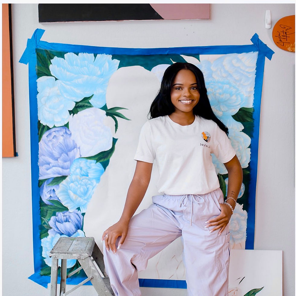 From Canvas to Community: Jamari Taylor Expands Jaylei Art Across West Michigan