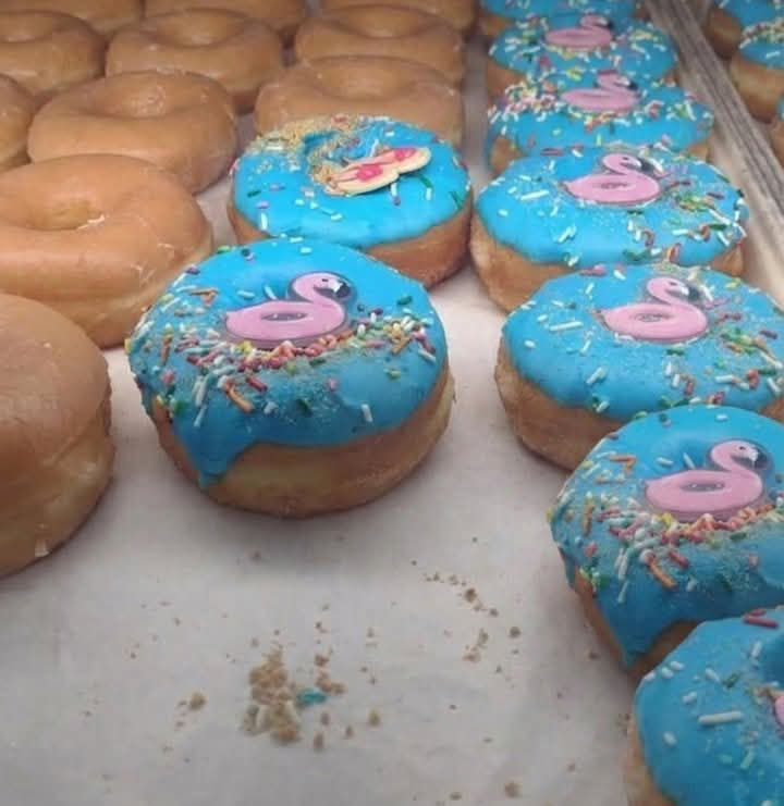 Courtesy photo: Decorative specialty donuts highlight Quality Dairy’s creativity while honoring its bakery roots.