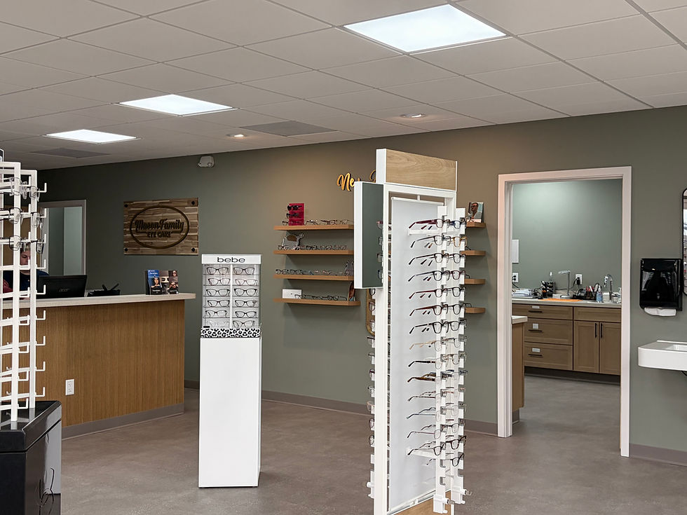 Mason Family Eye Care ribbon-cutting celebration