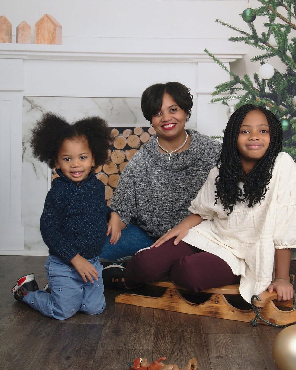 Courtesy Photo: Yanice with her children Liam and Jillian. The real legacy sits right beside her. Everything she builds is for them, and because of them.