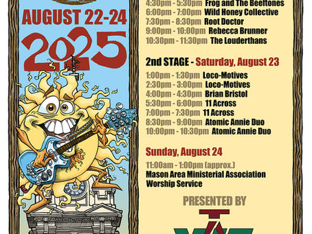 Downtown Mason Set to Come Alive for the Annual Sun Dried Music Festival