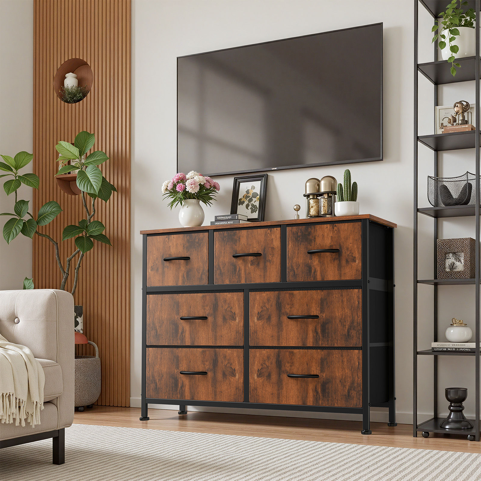 Modern Wooden Wardrobe Closet