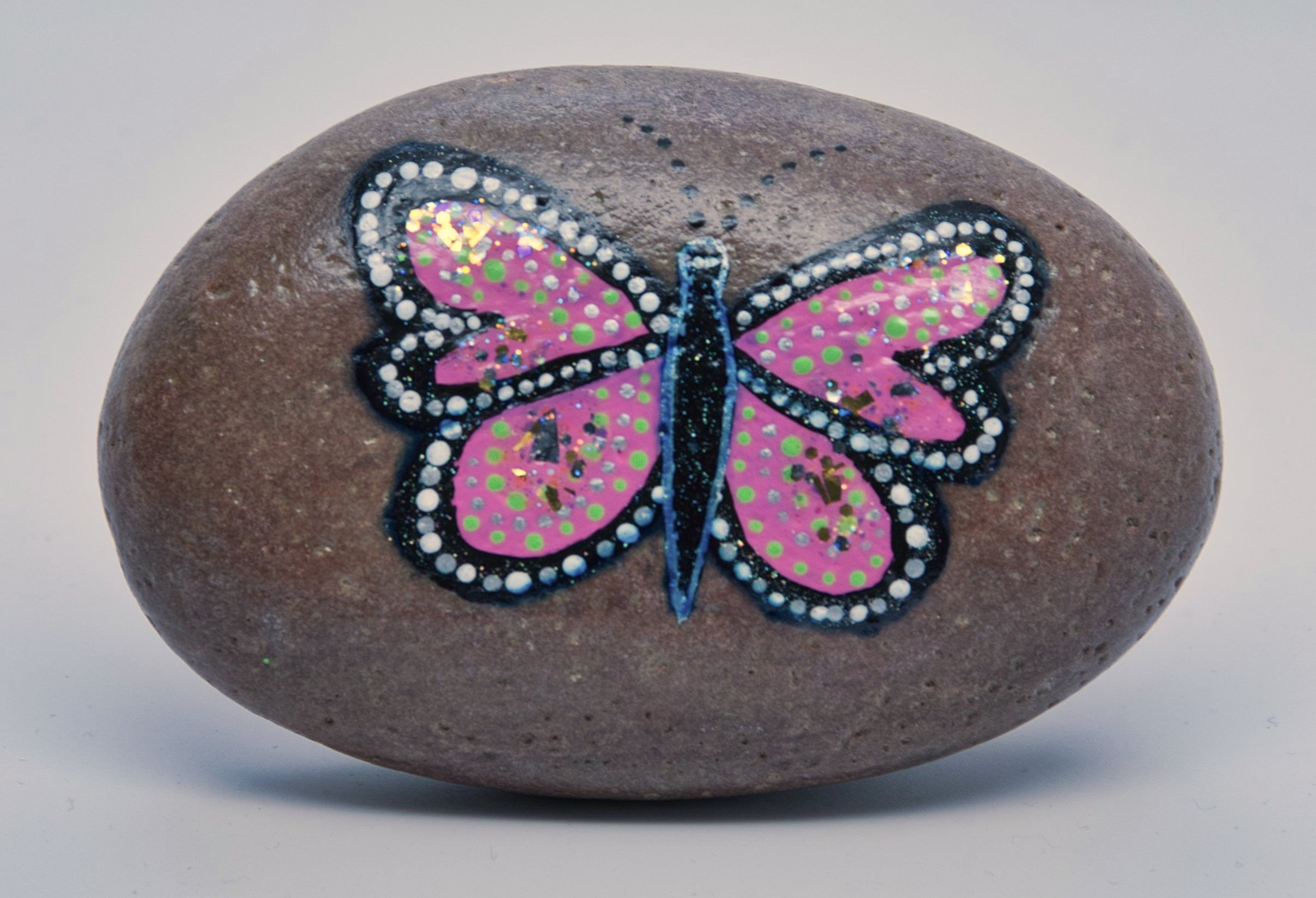 Pink Spotted Butterfly
