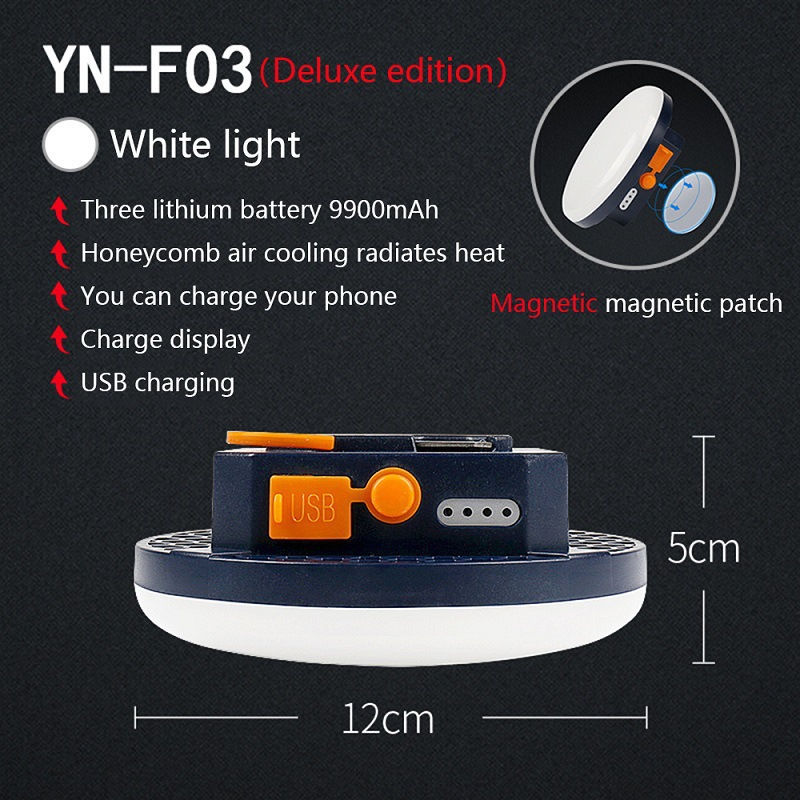 Thumbnail:  Rechargeable  Portable Camping Lights 10000mAh