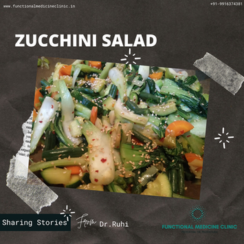 Warm Zucchini Salad