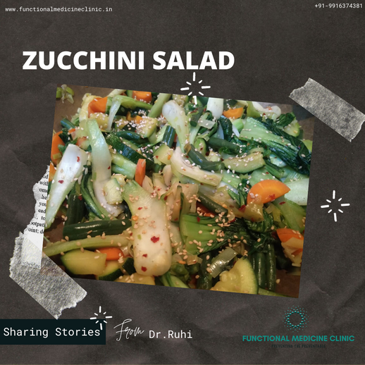 Warm Zucchini Salad