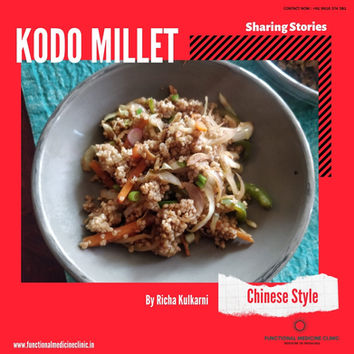 Kodo Millet Chinese Style