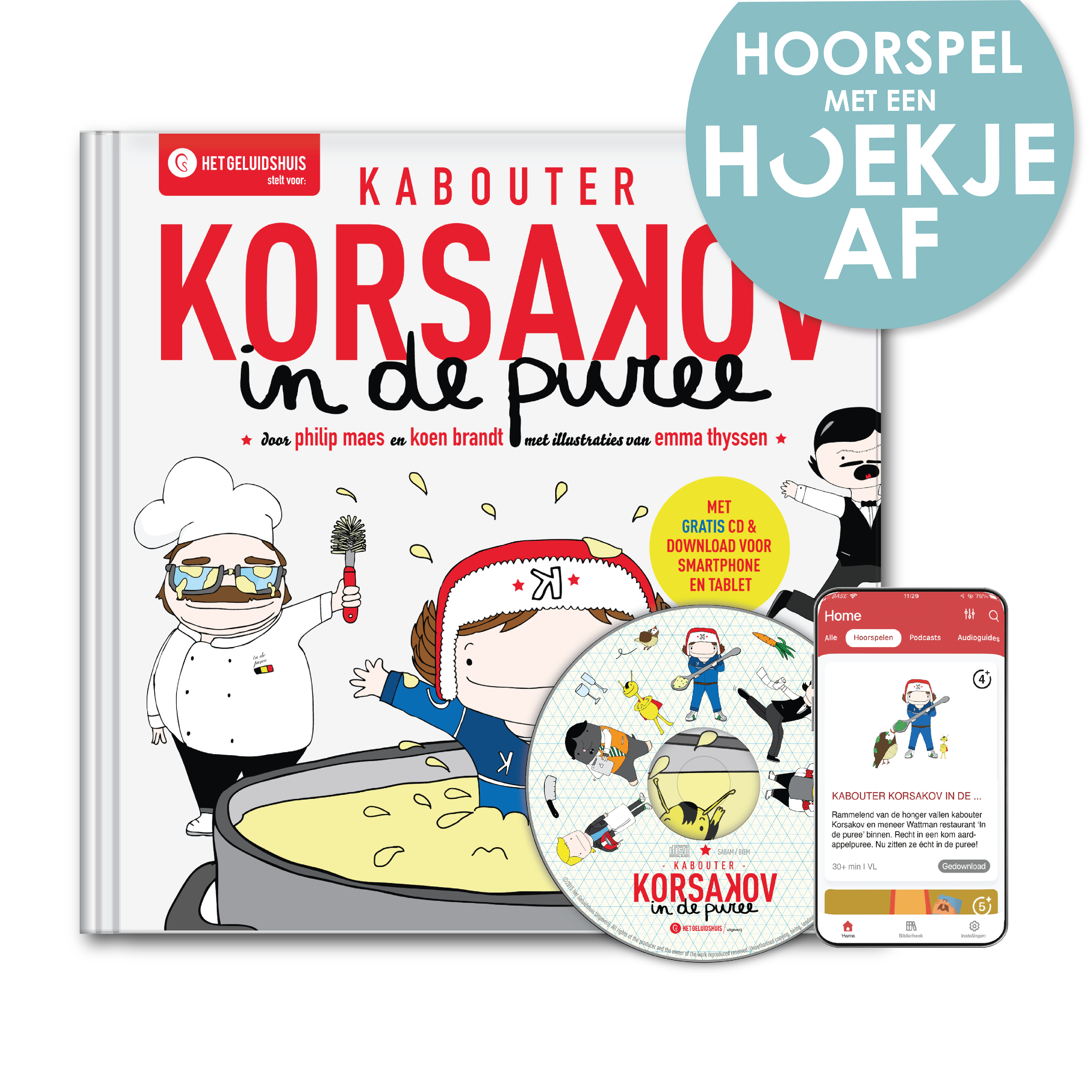 (HOEKJE AF) Kabouter Korsakov in de Puree (4+)
