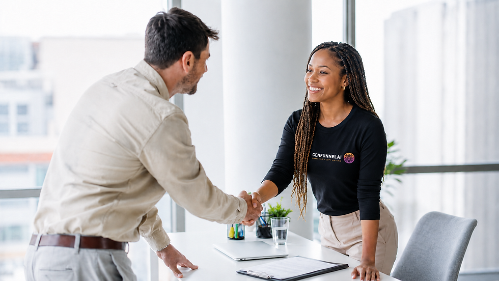 GenFunnelAI Contact Client