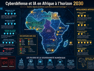 Cyberdéfense et IA en Afrique à l’horizon 2030 : quels pays prennent déjà de l’avance ?
