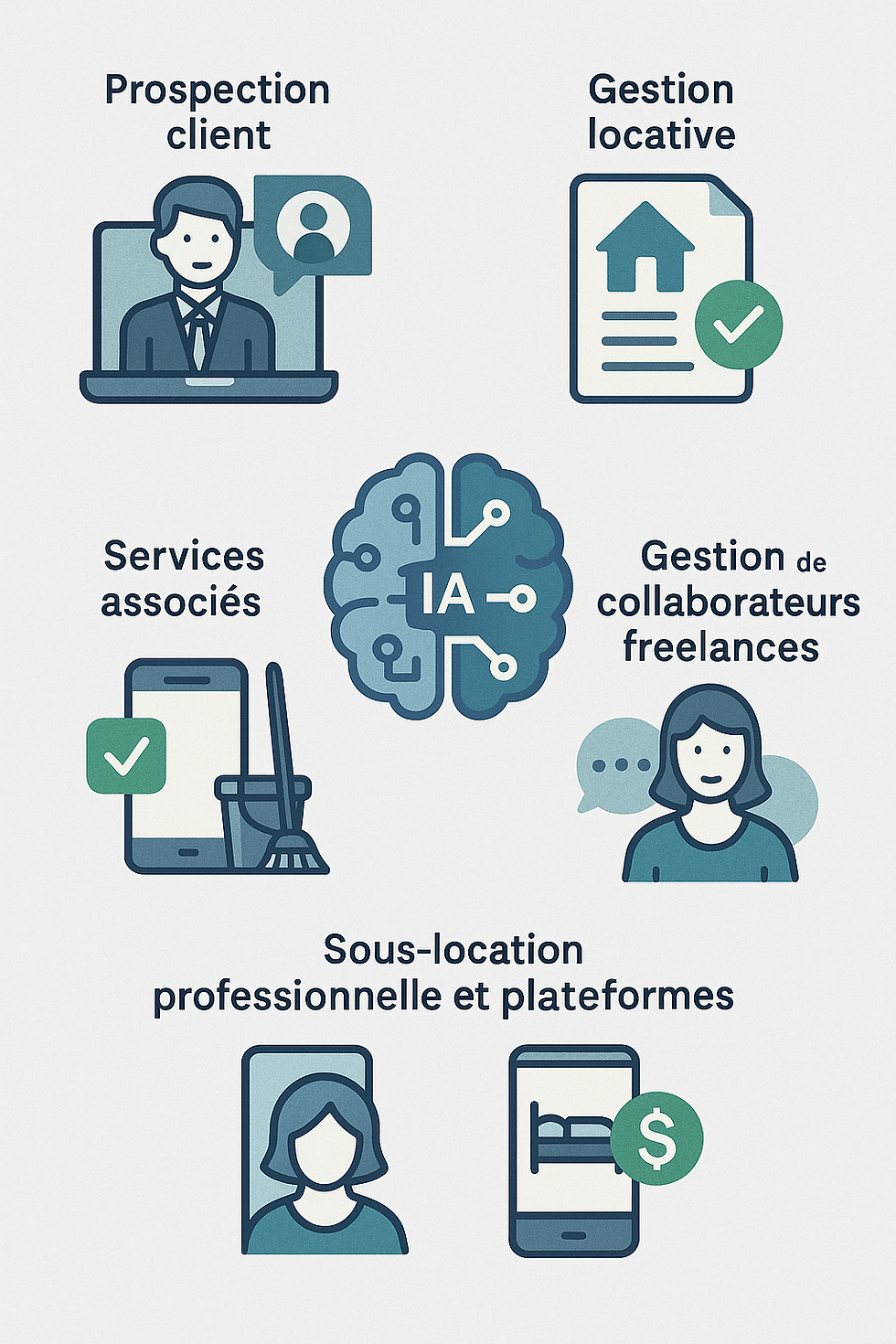Intelligence artificielle et immobilier : de la prospection à la gestion optimisée des biens