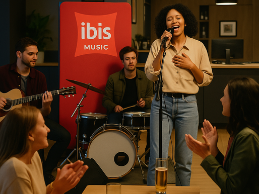 Ibis Music : quand l’hôtel devient scène