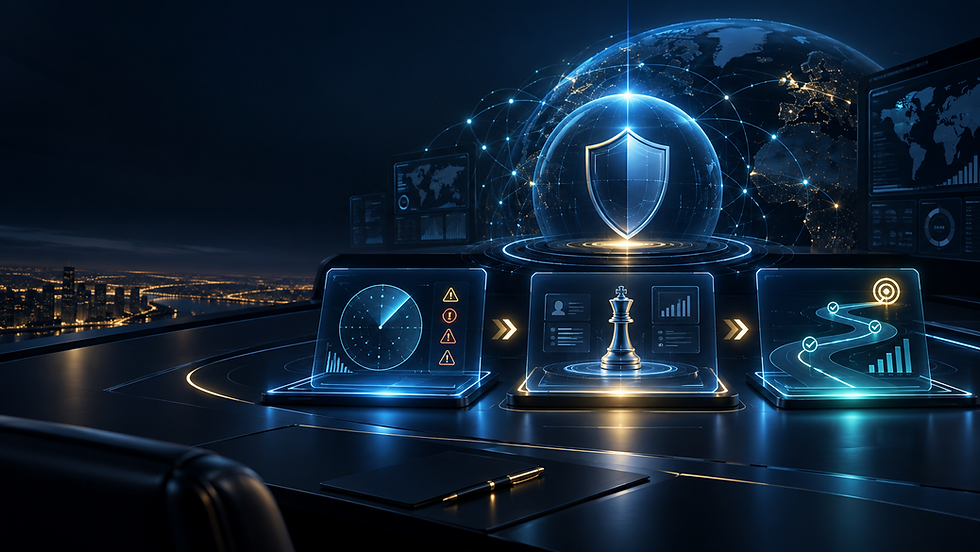 Cyber Priority - commande center