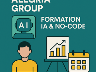 ALEGRIA Group : former aux métiers de l’IA et du no-code, de l’initiation gratuite au cursus certifiant