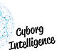 Cyborg Intelligence noire logo blanc off
