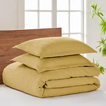 Thumbnail: Cloud Waffle Comforter Set