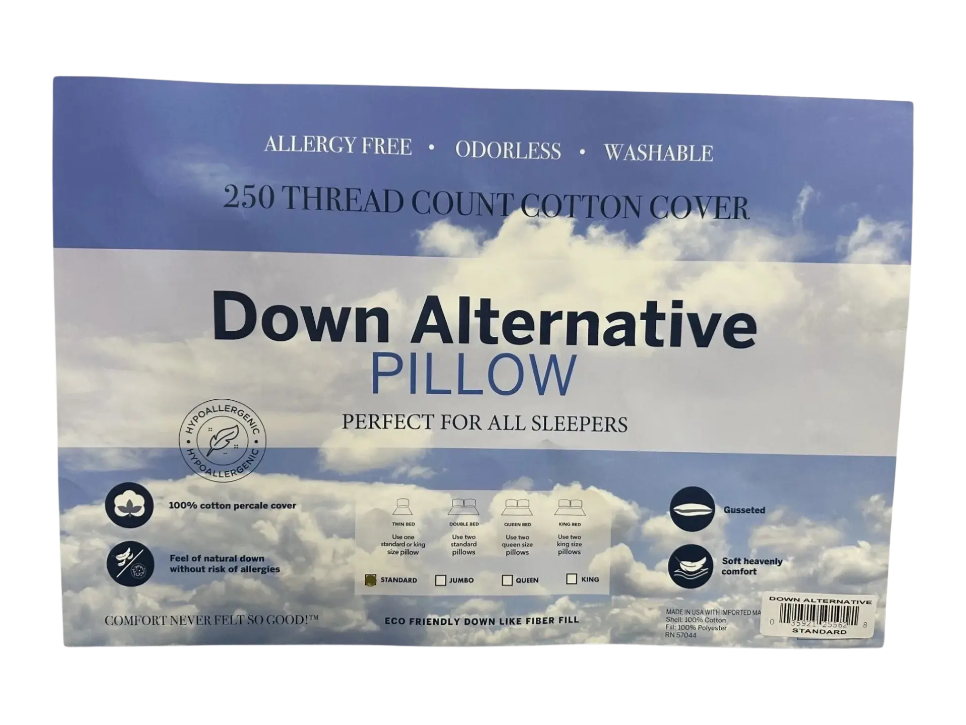 Down Alternative King Pillow