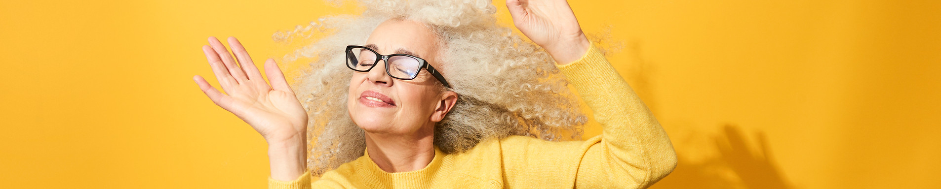 Senior Woman Dancing