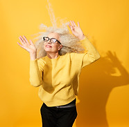 Senior Woman Dancing