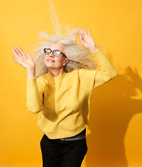 Senior femme danse