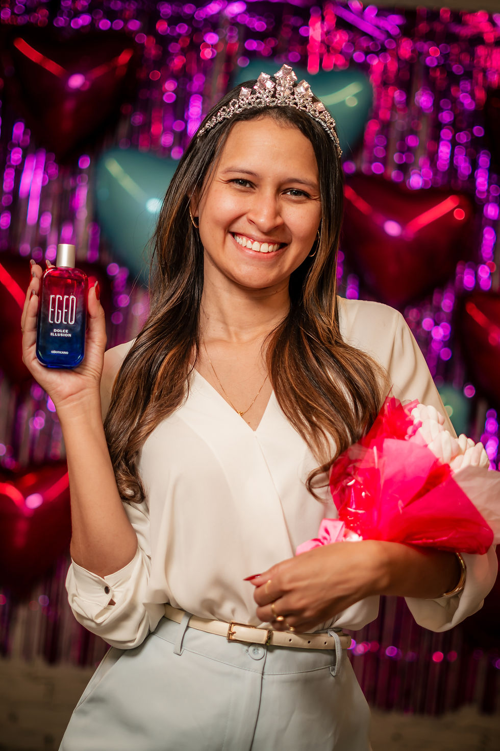 Sergipana que já usou 69 frascos de Egeo Dolce é homenageada pelo Boticário 