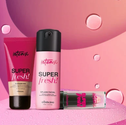 Intense traz linha de produtos para make fresh e leve para o dia-a-dia