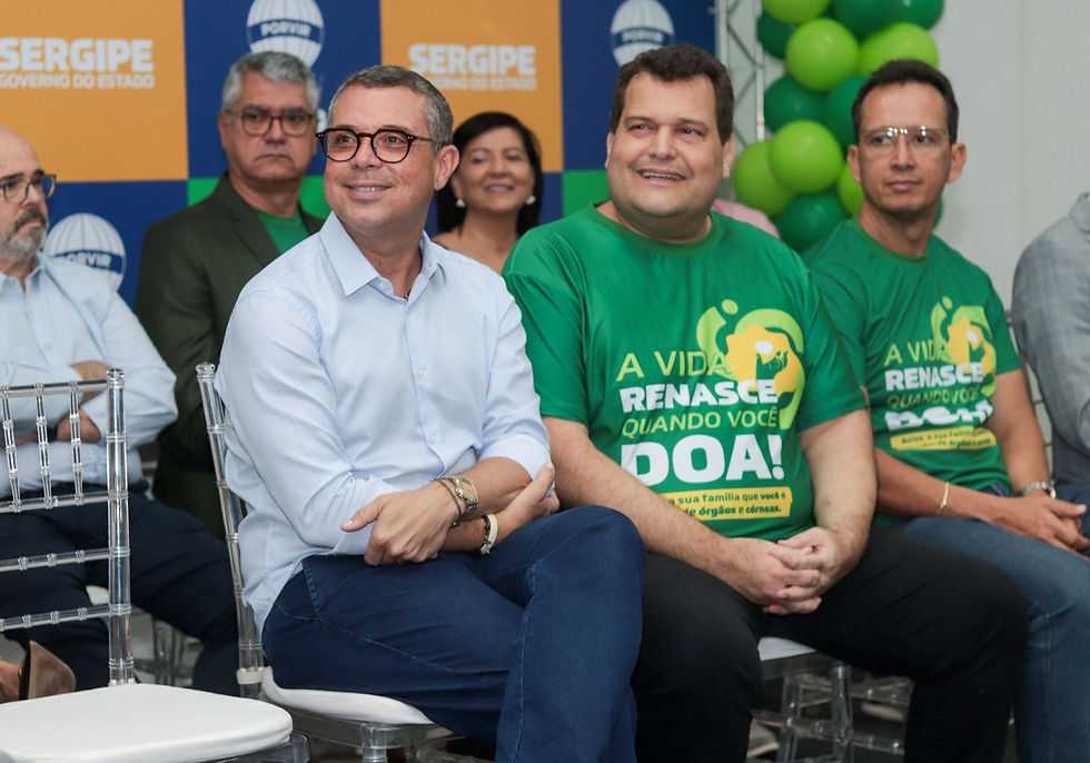 Dia do Transplantado: Cláudio Mitidieri destaca avanços históricos na saúde de Sergipe