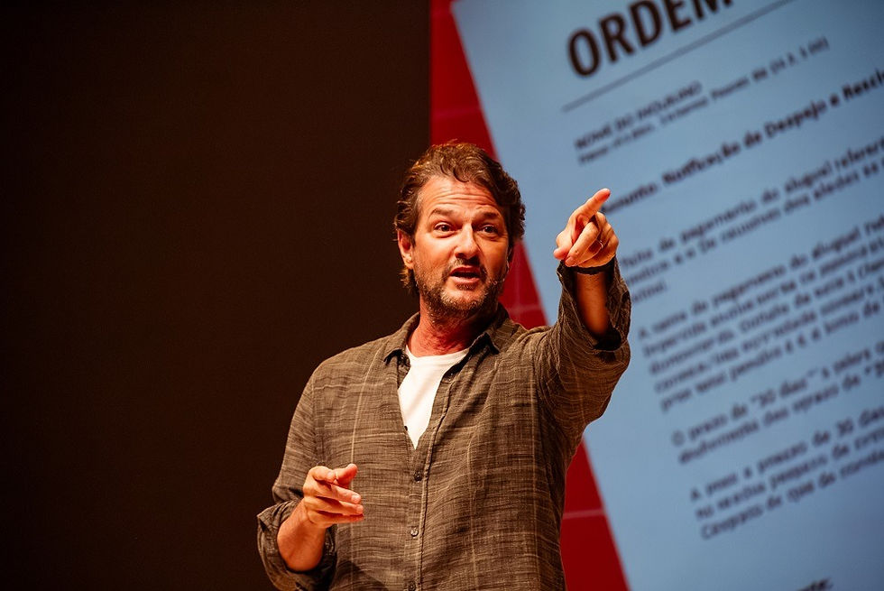 Villela Produções traz a Aracaju Marcelo Serrado com o espetáculo “Terapia”