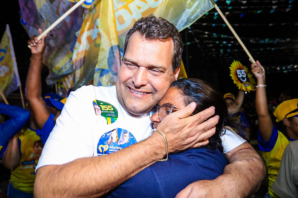 Cláudio Mitidieri encerra campanha nas ruas com pisadinha em Nossa Senhora das Dores