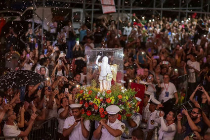 Aracaju recebe imagem peregrina de São Miguel vinda da Itália