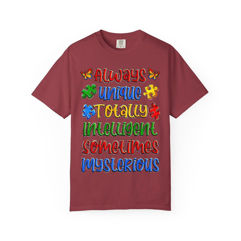 Thumbnail: Always Unique Totally Intelligent Sometimes Mysterious T-Shirt