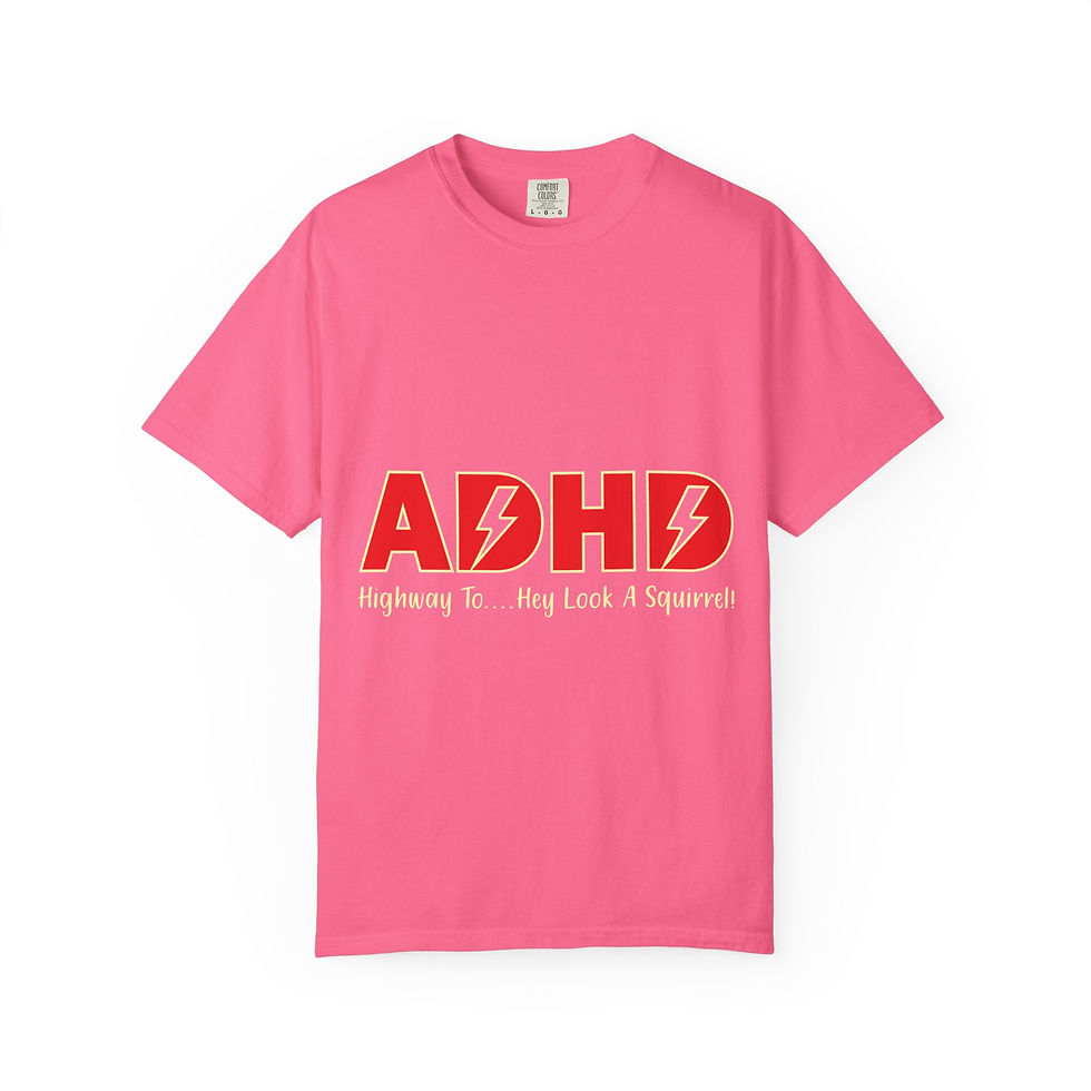 Thumbnail: ADHD Lightning Bolt T-Shirt