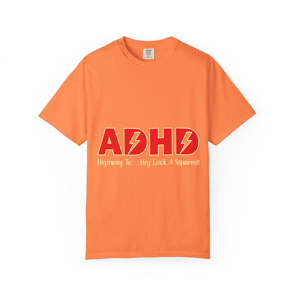 Thumbnail: ADHD Lightning Bolt T-Shirt